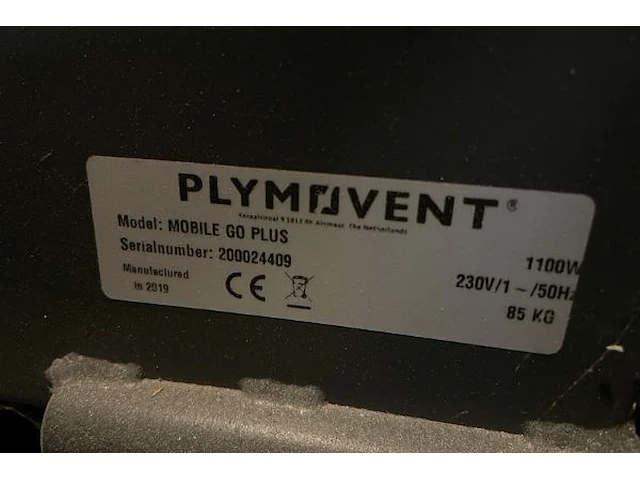 Mobiele lasafzuiging voor lasrook plymovent - afbeelding 9 van  9