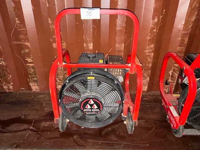 Mobiele leader voor ventilatie - afbeelding 1 van  6
