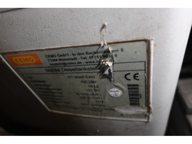 Mobiele mazoettank cemo - afbeelding 5 van  5