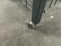 Mobiele metalen draadmand - afbeelding 3 van  3