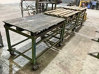 Mobiele pallet werktafel - afbeelding 1 van  2