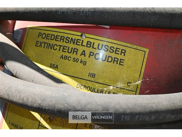 Mobiele poedersnelblusser - afbeelding 4 van  5