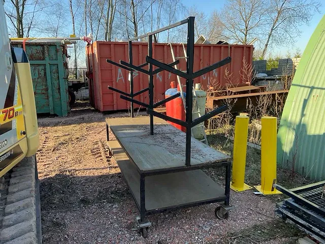 Mobiele profielstalen draagarmstelling - afbeelding 3 van  3