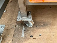 Mobiele rvs rek - afbeelding 3 van  3