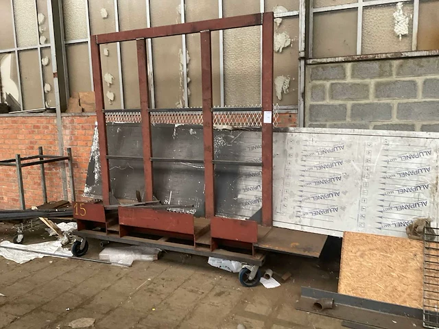 Mobiele stalen raambok - afbeelding 2 van  7