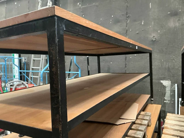 Mobiele tafel (2x) - afbeelding 3 van  4