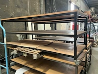 Mobiele tafel (2x) - afbeelding 1 van  4