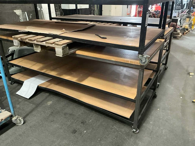 Mobiele tafel (2x) - afbeelding 2 van  4