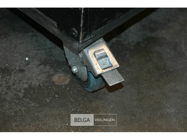 Mobiele tafel met houten blad - afbeelding 7 van  7