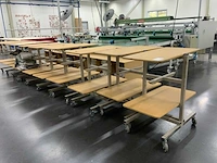 Mobiele tafels (10x) - afbeelding 1 van  4