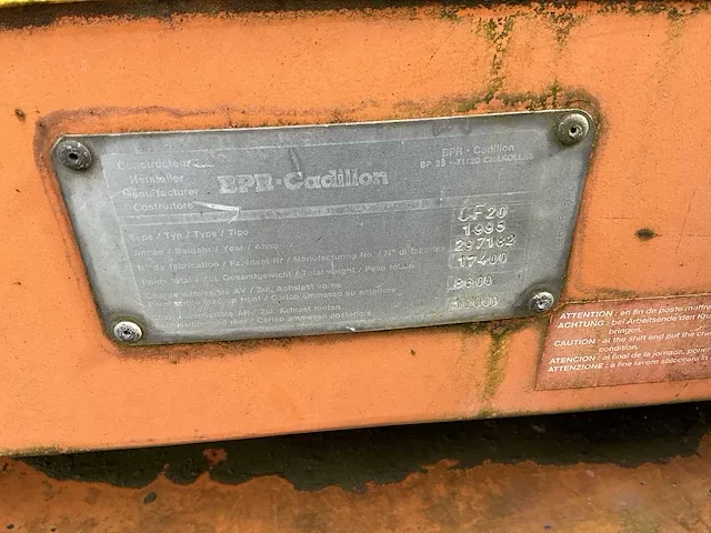 Mobiele torenkraan bpr cadillon - afbeelding 8 van  8