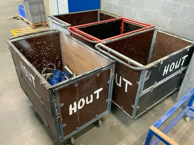 Mobiele transport kar (4x) - afbeelding 2 van  10
