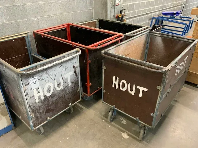Mobiele transport kar (4x) - afbeelding 8 van  10