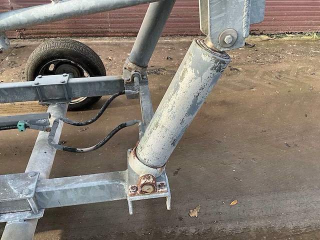 Mobiele transportband 380v 11000mm hydraulisch verstelbaar - afbeelding 2 van  16