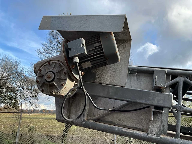 Mobiele transportband 380v 11000mm hydraulisch verstelbaar - afbeelding 4 van  16