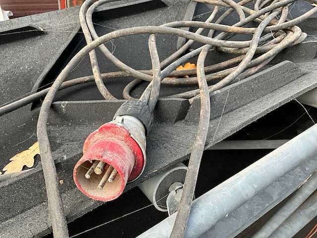 Mobiele transportband 380v 11000mm hydraulisch verstelbaar - afbeelding 7 van  16