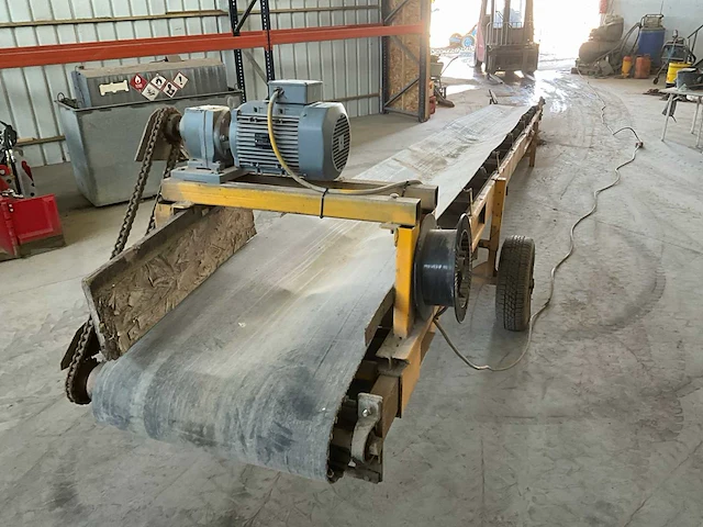 Mobiele transportband 9 meter - afbeelding 7 van  16