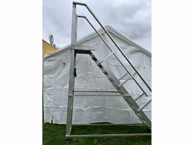 Mobiele trap - aluminium - afbeelding 2 van  8