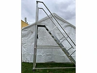 Mobiele trap - aluminium - afbeelding 2 van  8
