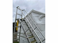 Mobiele trap - aluminium - afbeelding 4 van  8
