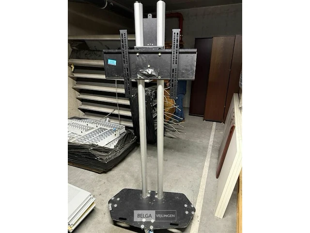 Mobiele tv-staander h195xb80 cm - afbeelding 1 van  1