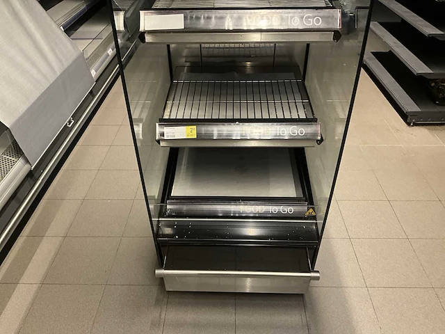 Mobiele warmhoudkast frijado md-60-4 - afbeelding 3 van  6