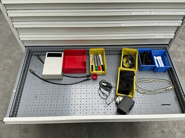 Mobiele werkplaatskast met 7 laden - afbeelding 3 van  15