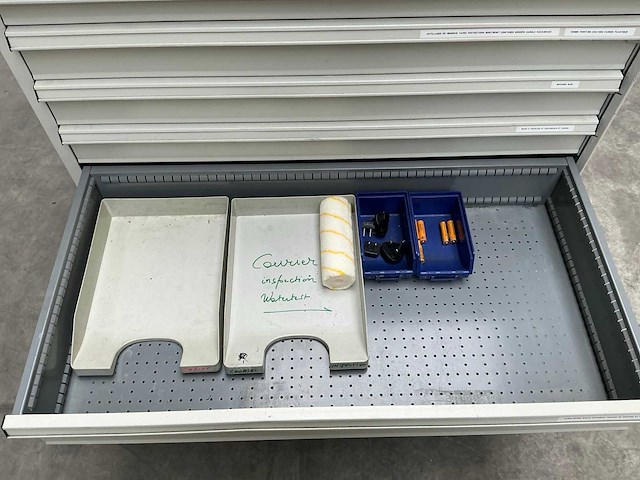 Mobiele werkplaatskast met 7 laden - afbeelding 4 van  15