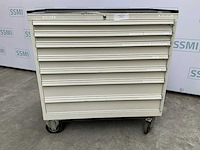 Mobiele werkplaatskast met 7 laden - afbeelding 8 van  15