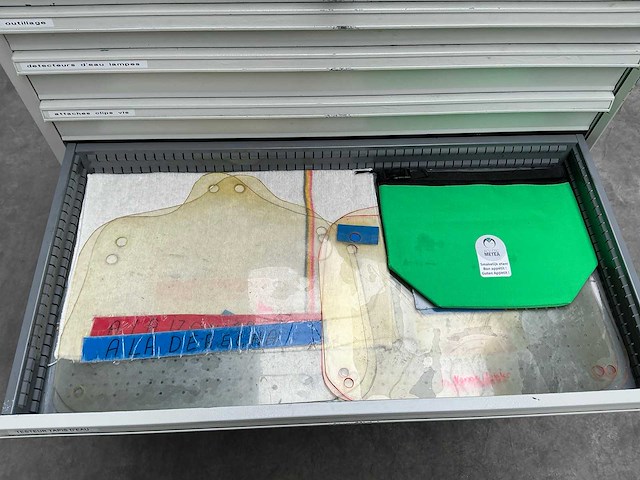 Mobiele werkplaatskast met 7 laden - afbeelding 5 van  15