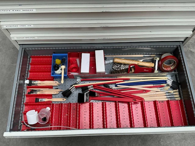 Mobiele werkplaatskast met 7 laden - afbeelding 6 van  15