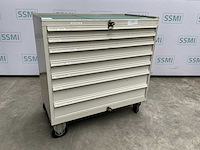 Mobiele werkplaatskast met 7 laden - afbeelding 1 van  15