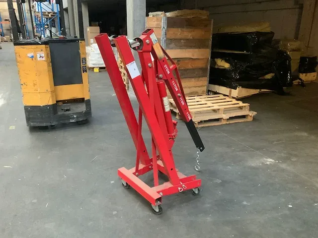 Mobiele werkplaatskraan - afbeelding 1 van  3