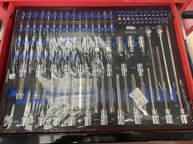 Mobiele werkplaatswagen 7 laden waarvan 6 gevuld - afbeelding 4 van  10