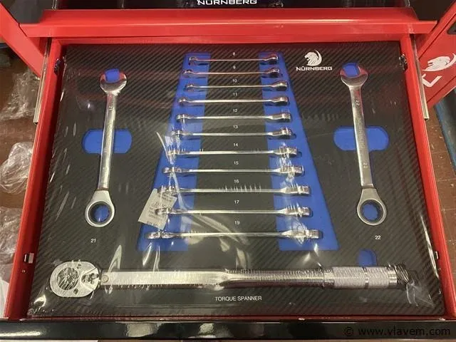 Mobiele werkplaatswagen 7 laden waarvan 6 gevuld - afbeelding 5 van  10