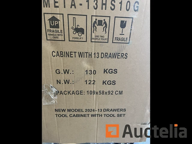 Mobiele werkplaatswagen xxxl 12 laden waarvan 6 gevuld - afbeelding 12 van  23