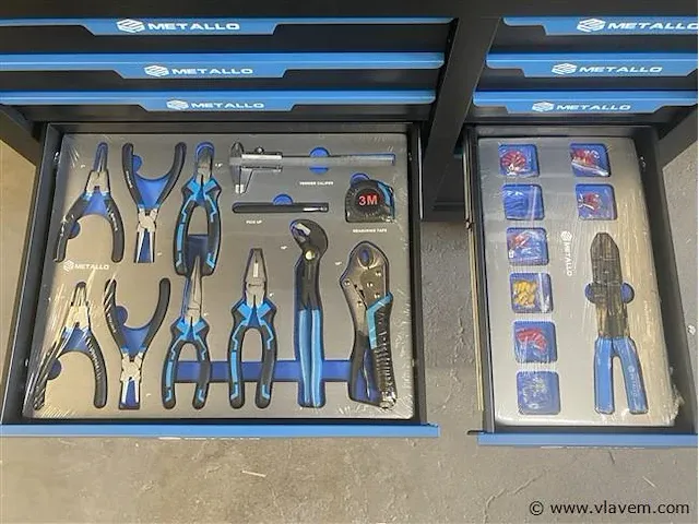 Mobiele werkplaatswagen xxxl 12 laden waarvan 6 gevuld - afbeelding 2 van  12