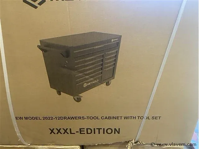 Mobiele werkplaatswagen xxxl 12 laden waarvan 6 gevuld - afbeelding 7 van  12