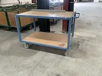 Mobiele werktafels (2x) - afbeelding 1 van  4