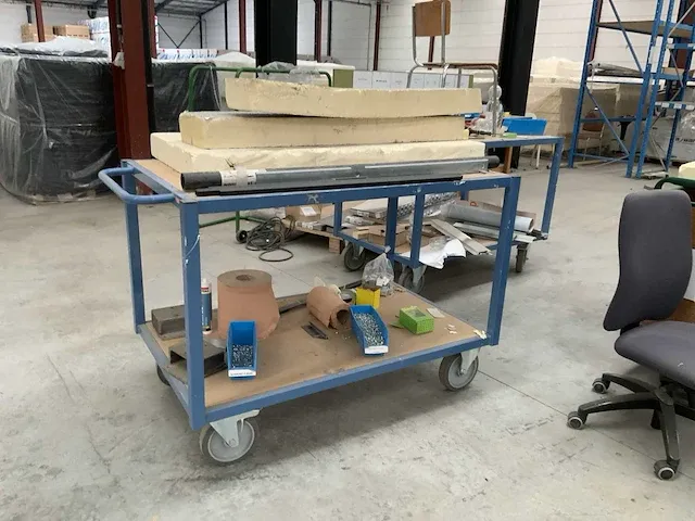 Mobiele werktafels (2x) - afbeelding 2 van  4