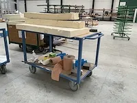 Mobiele werktafels (2x) - afbeelding 3 van  4