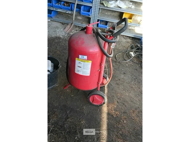 Mobiele zandstraler power plus pp-t0009 - afbeelding 1 van  3