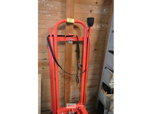 Mobile hefbrug voor zitmaaiers - afbeelding 2 van  3