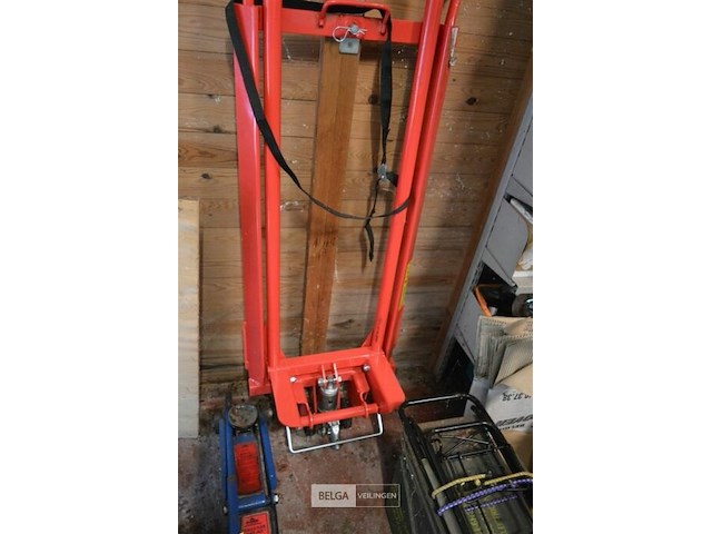 Mobile hefbrug voor zitmaaiers - afbeelding 3 van  3