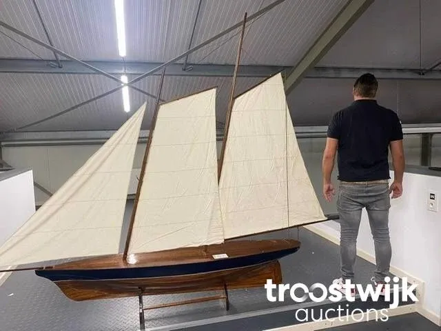 Model zeilboot; locatie kavel: zuidstraat 11, 4641 vz ossendrecht (nederland) - afbeelding 2 van  8