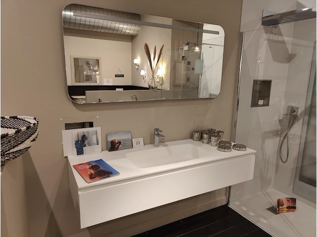 Modern badkamer wandmeubel aqua prestige - afbeelding 1 van  6