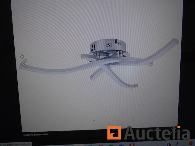 Modern led-plafond - afbeelding 1 van  3