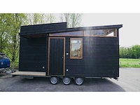 Modern "spaced concept" tiny house