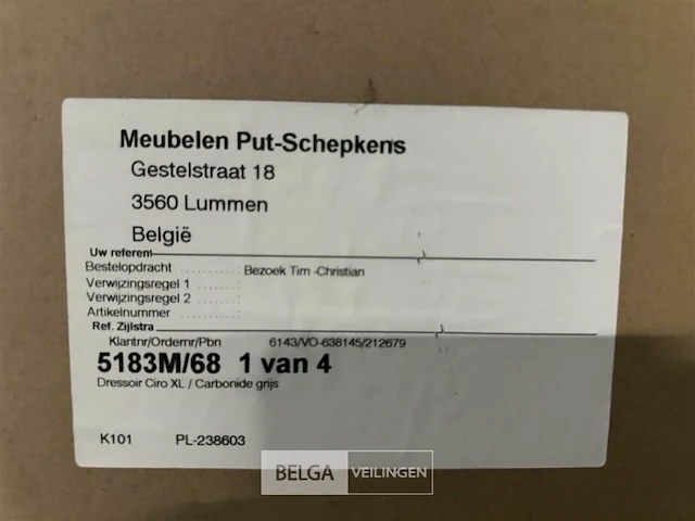 Moderne dressoirkast - afbeelding 1 van  5