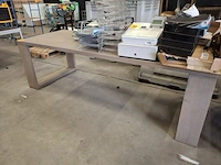 Moderne houten tafel - afbeelding 2 van  5